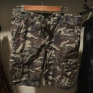 Men's Camouflage Cargo Shorts